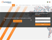 Tablet Screenshot of interbrasgroup.com.br
